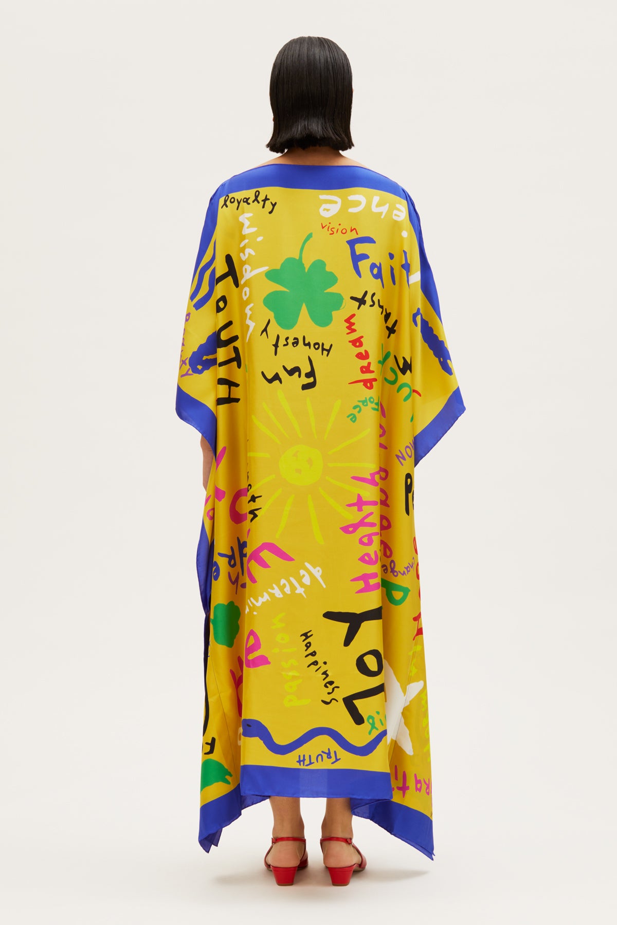 Kakanias Kaftan Joy Hope Dream Yellow