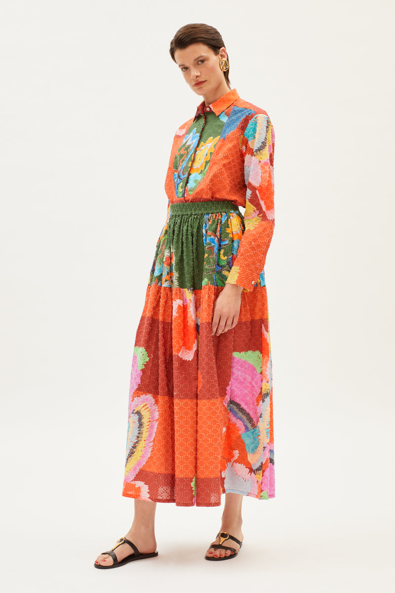 Paradeisos Volant Skirt
