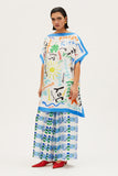 Kakanias Kaftan Joy Hope Dream White Short