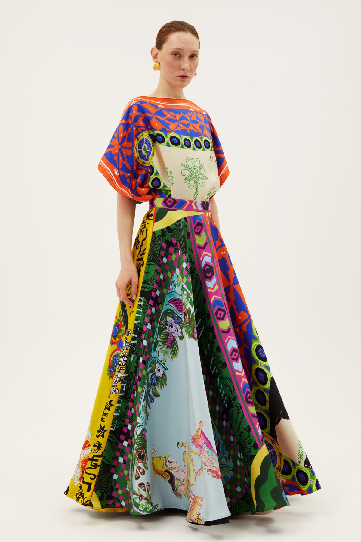 Benaki Circle Skirt Olympia