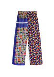 One-of-a-kind Flared Leg Pants Silk