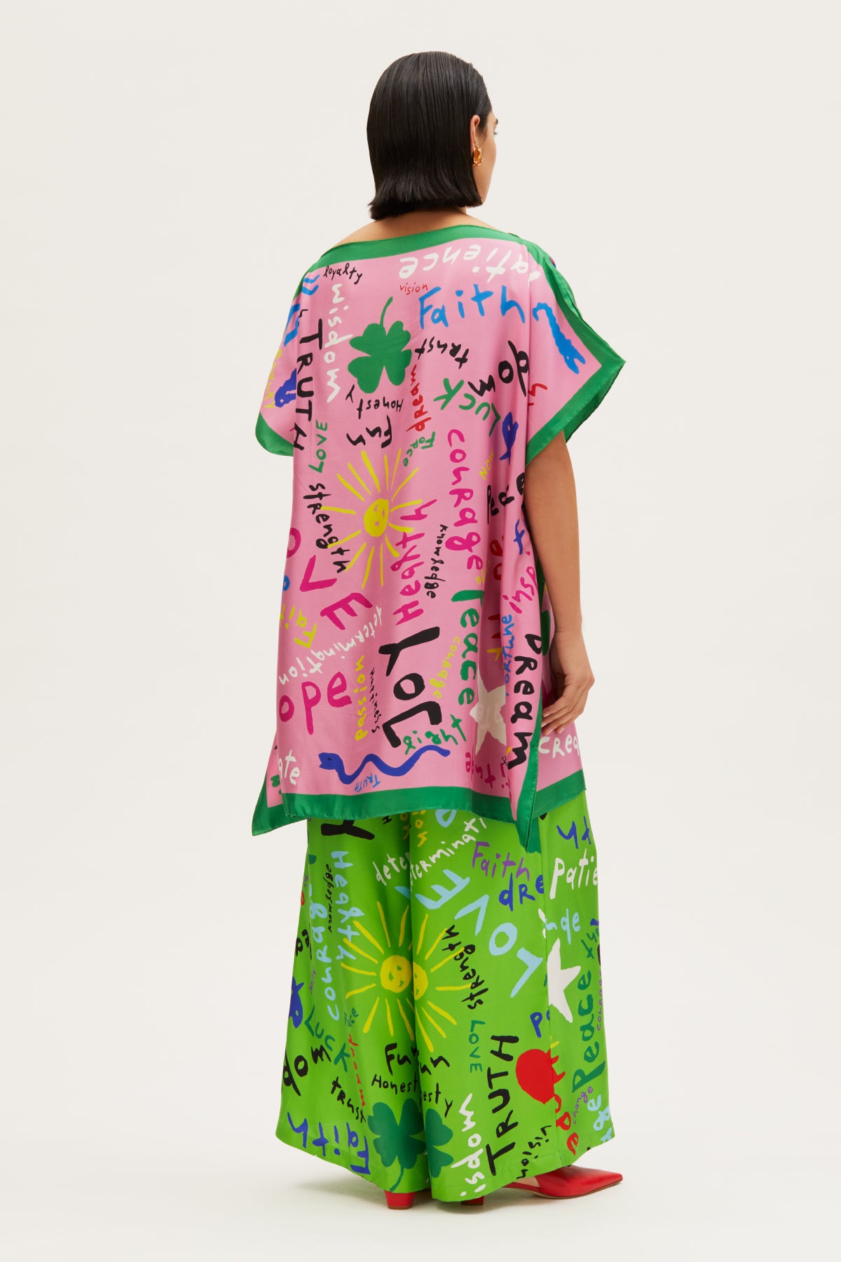 Kakanias Kaftan Joy Hope Dream Pink Short
