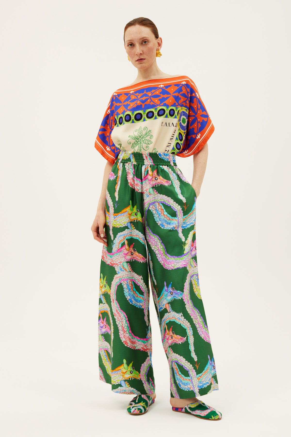 Benaki Pants Fyori Silk