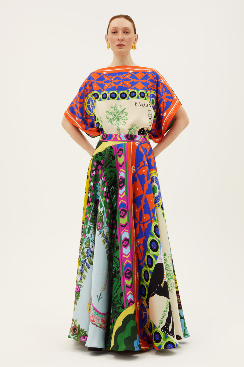 Benaki Circle Skirt Olympia