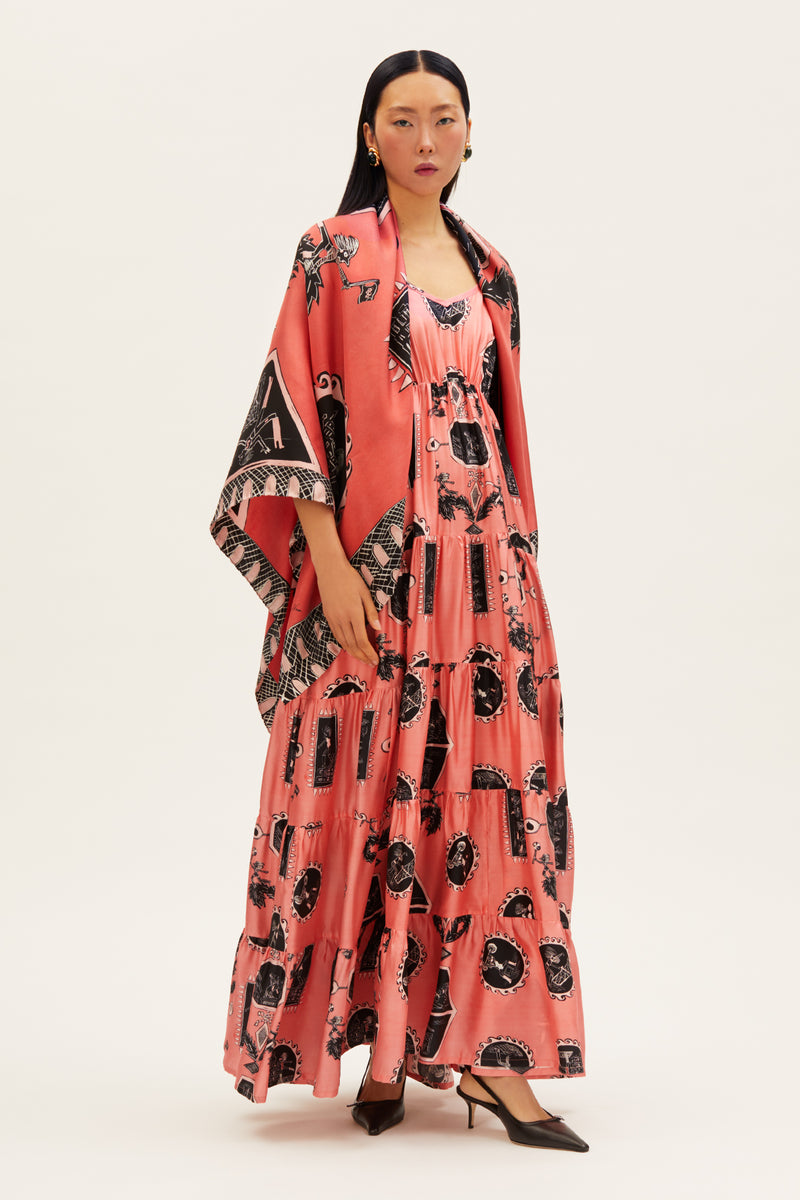 Tependris Scarf Olympic Pink 140