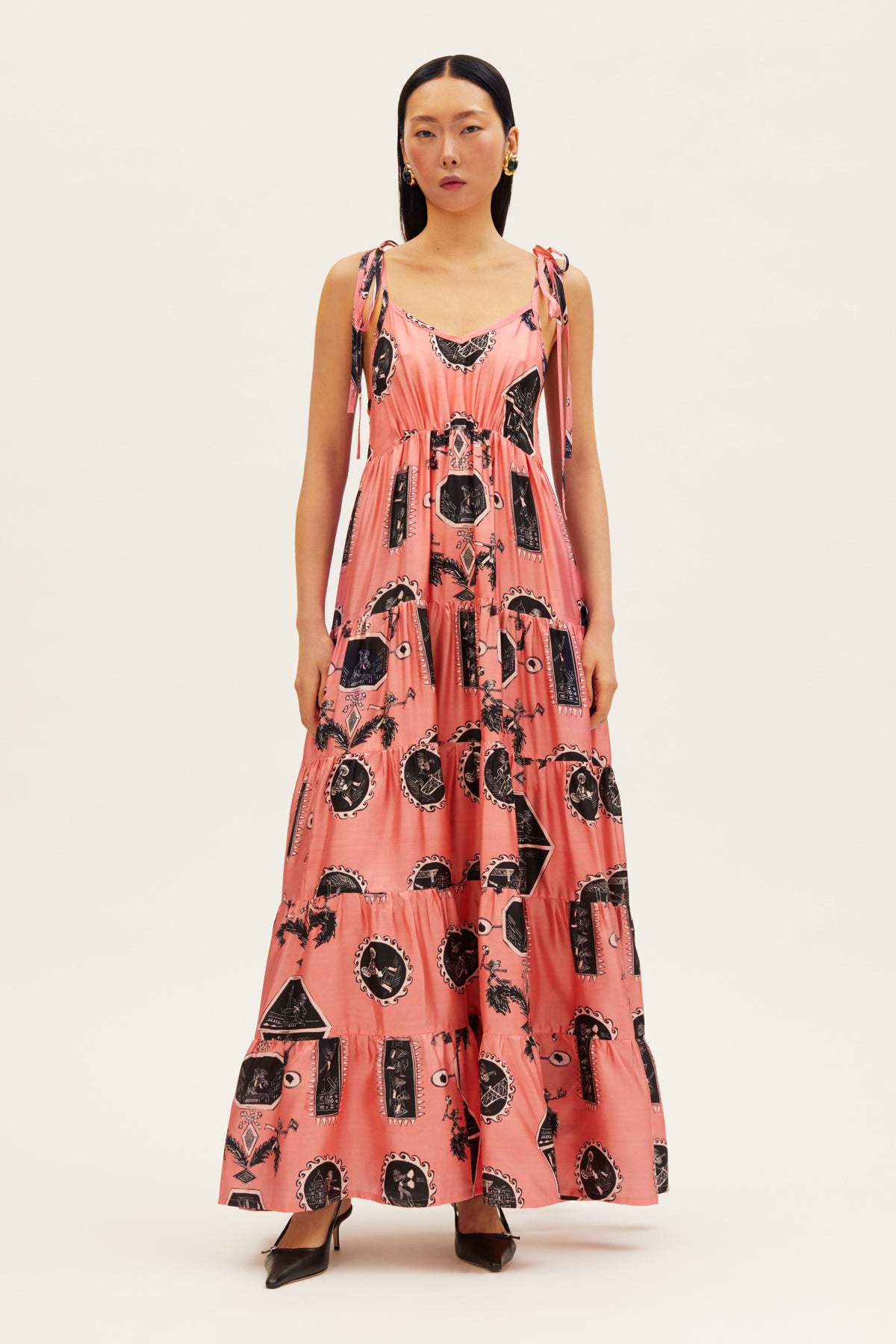 Tependris Volant Dress Sonia