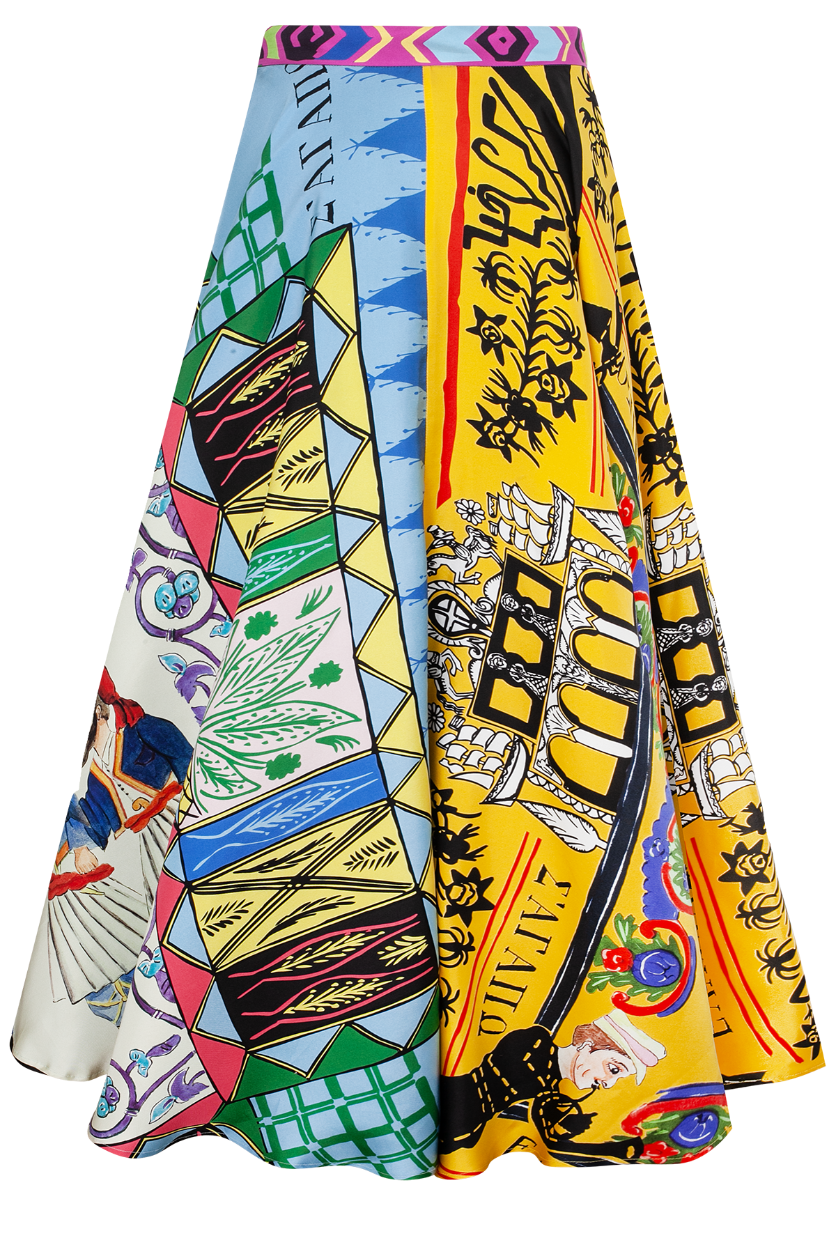 Benaki Circle Skirt Olympia