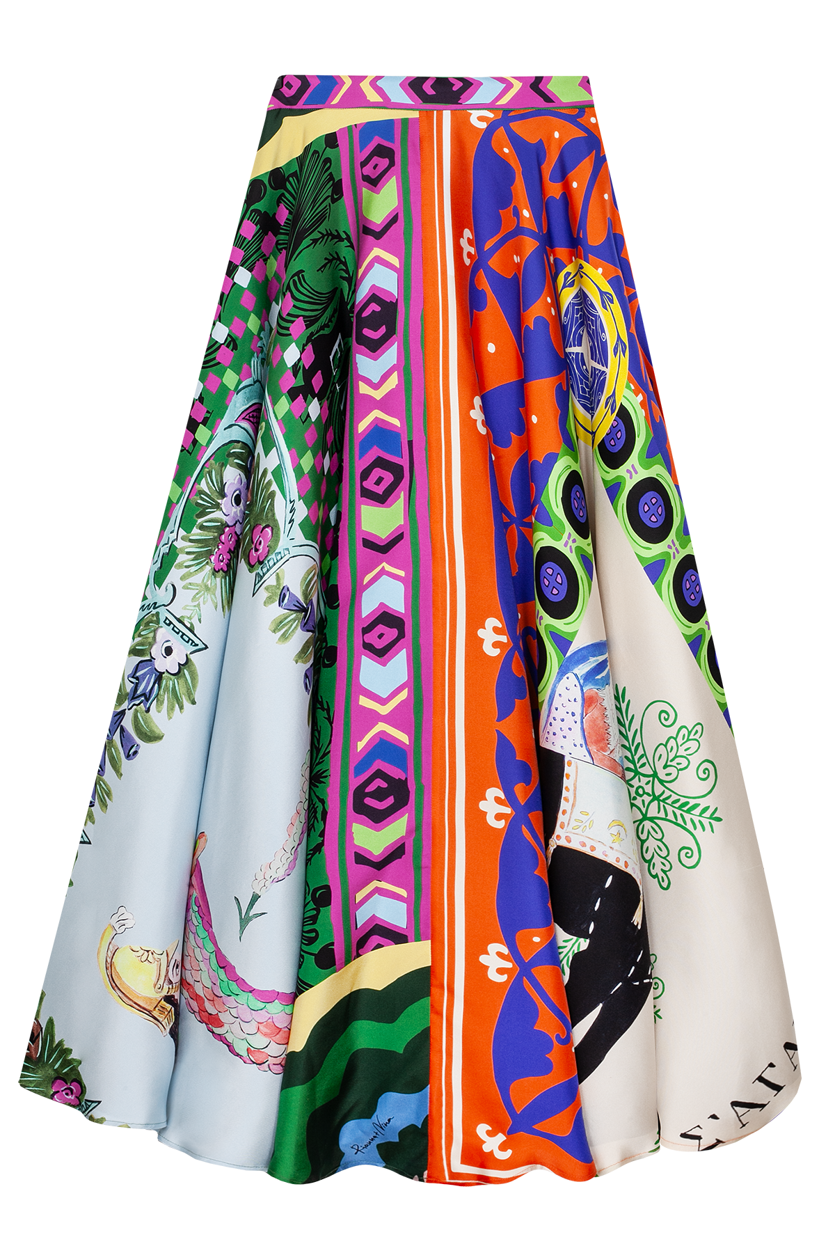 Benaki Circle Skirt Olympia