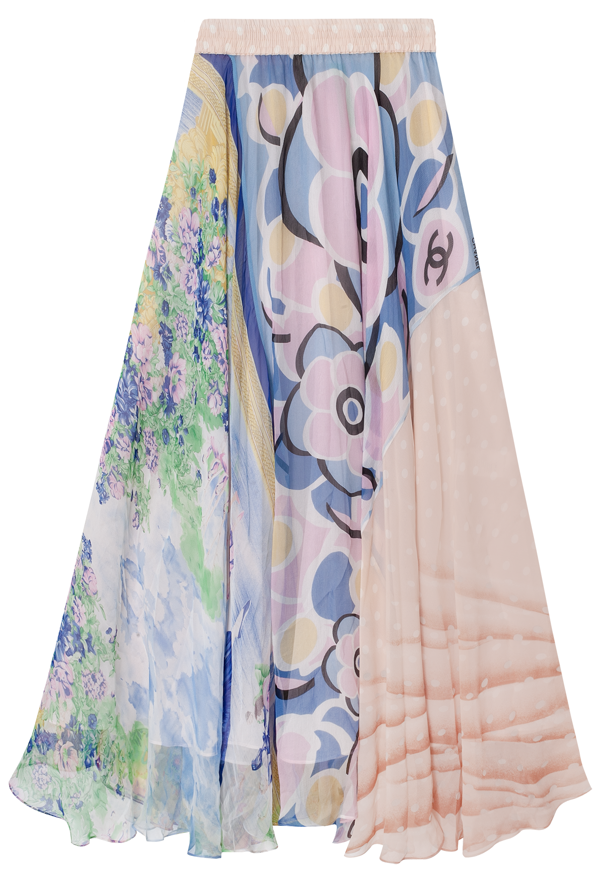 One-of-a-kind Circle Skirt Chiffon