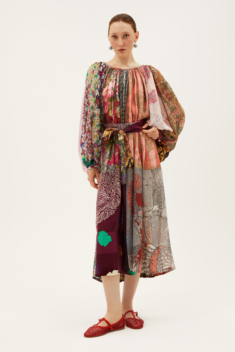 One-of-a-kind Super Wide Raglan Dress