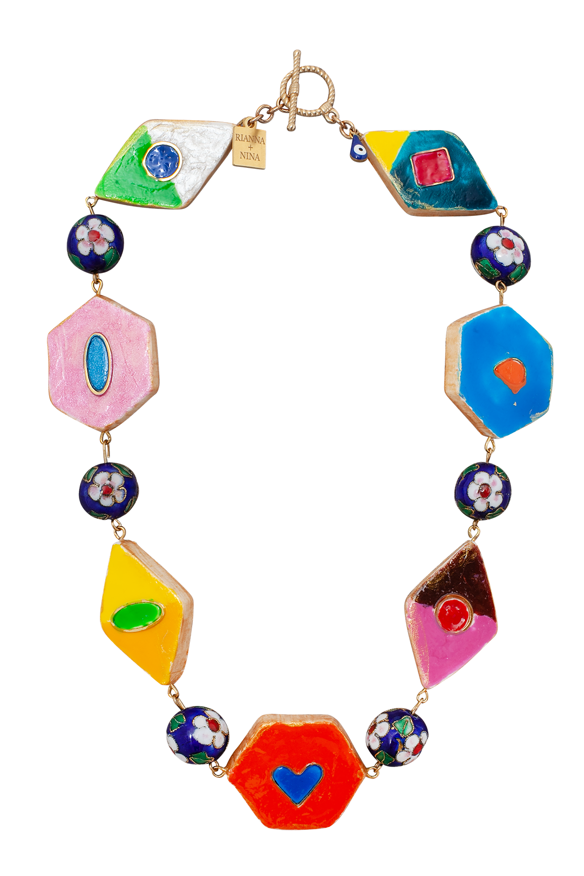 One-of-a-kind Clay Necklace