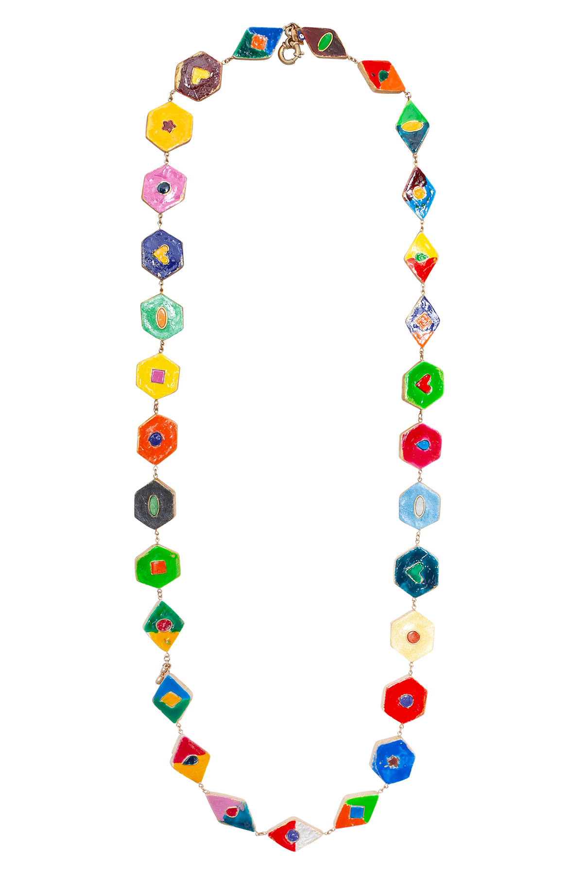 One-of-a-kind Clay Necklace