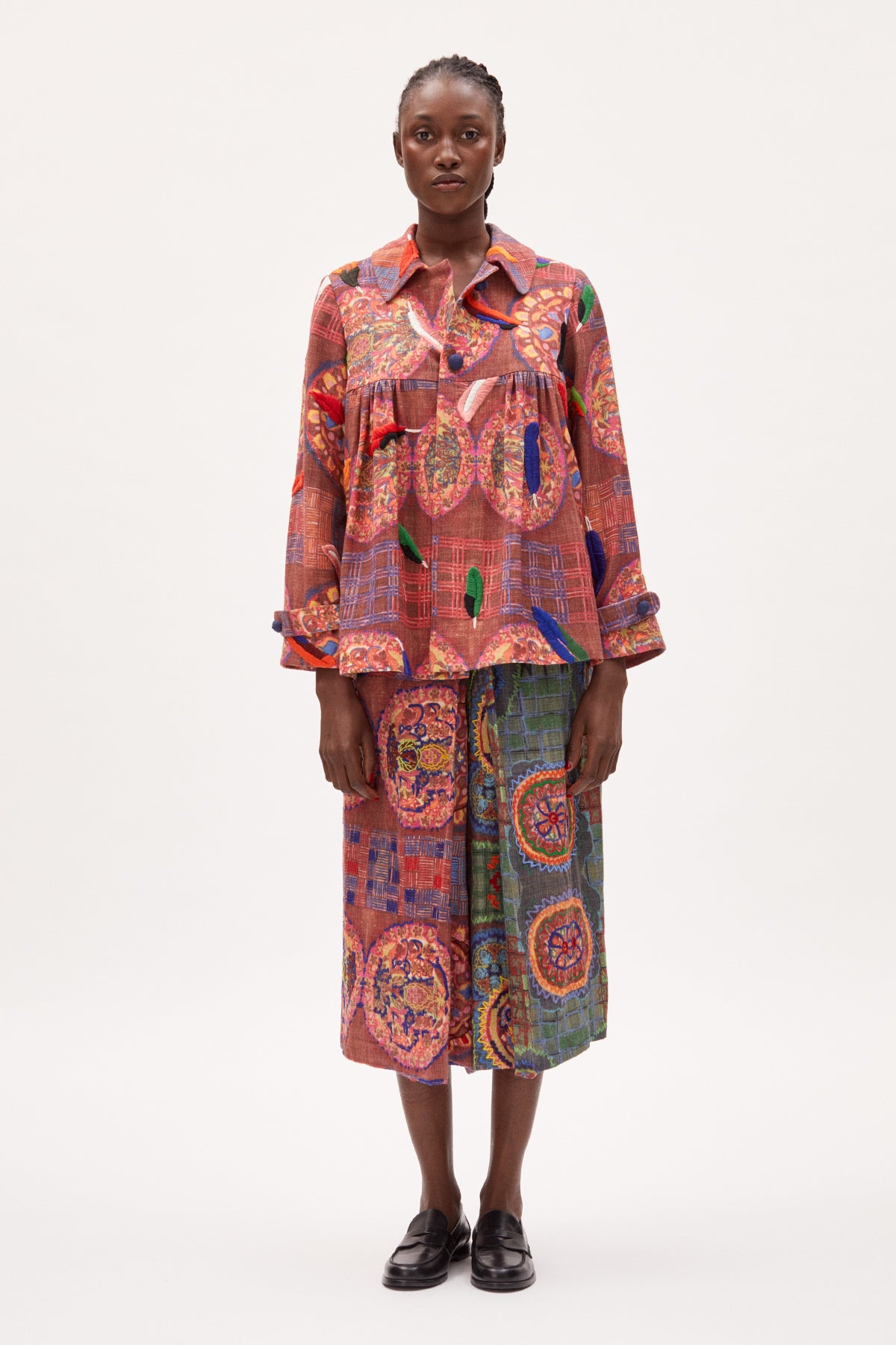 Kipos Dyo Embroidered Jacket Fedora