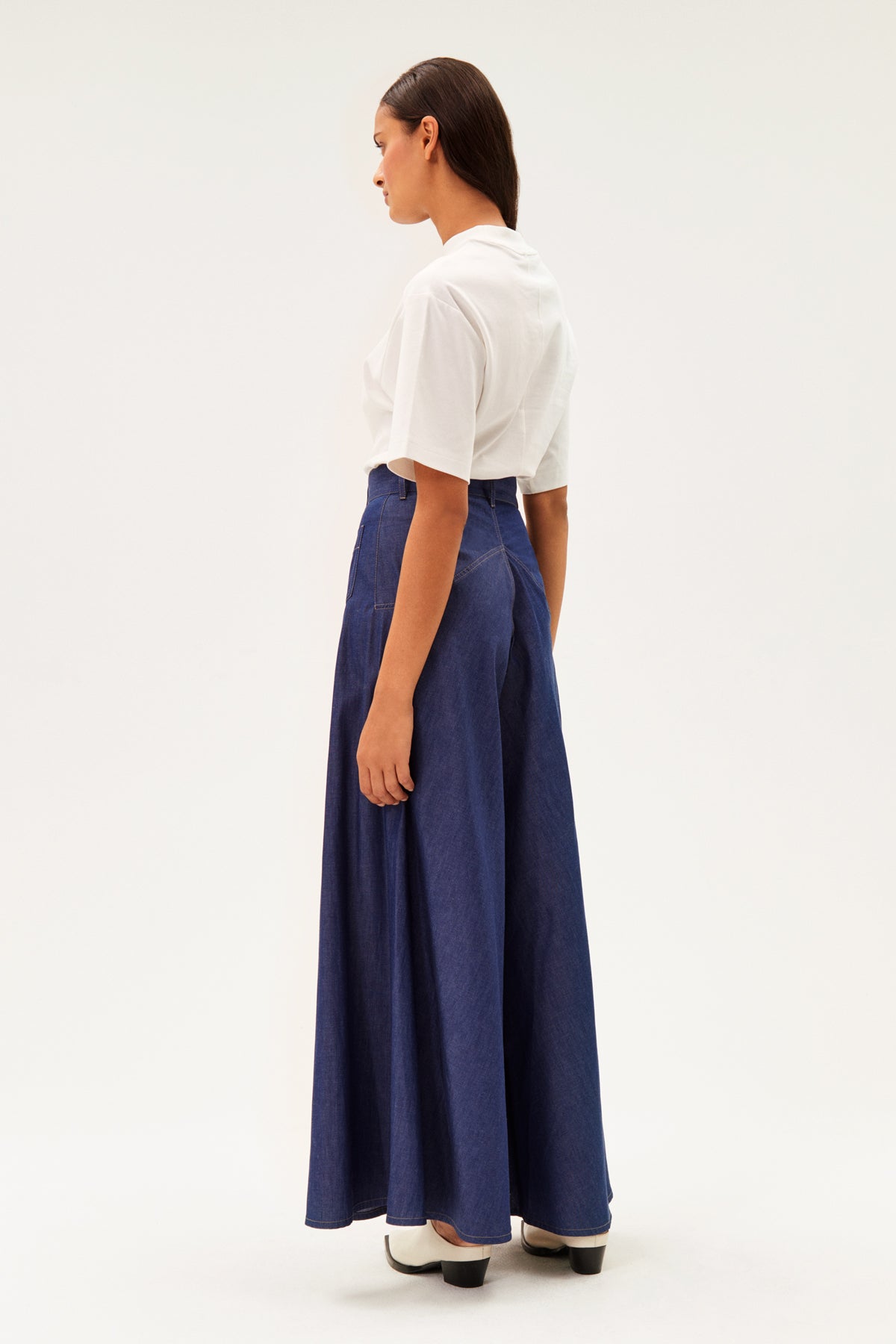 Kilimi Palazzo Pants Light Denim