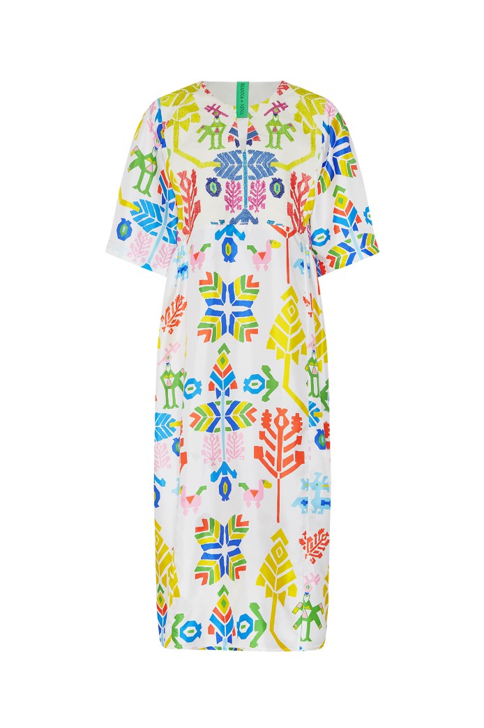 Kilimi Plastron Dress Leda