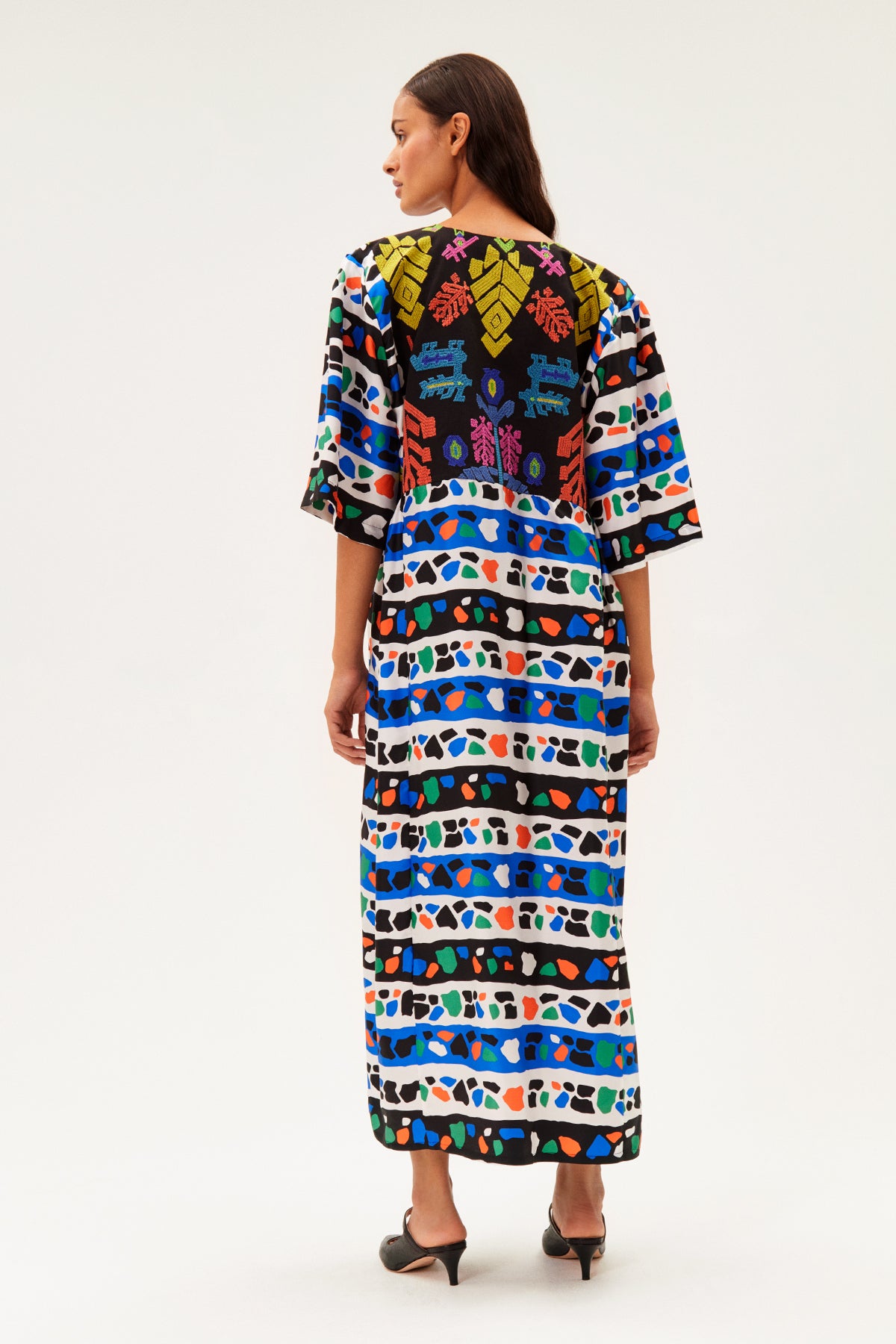 Kilimi Plastron Dress Leda