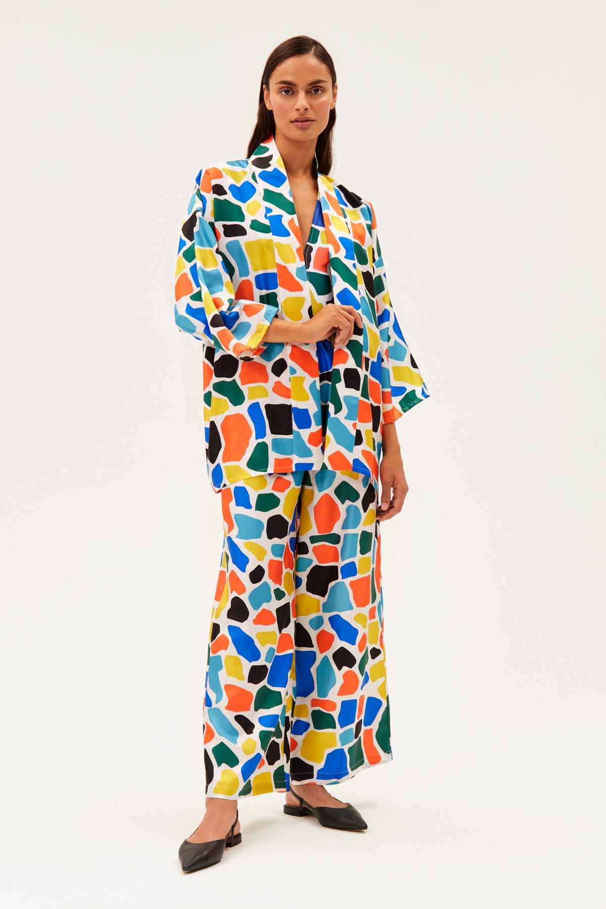 Kilimi Kimono Short Silk