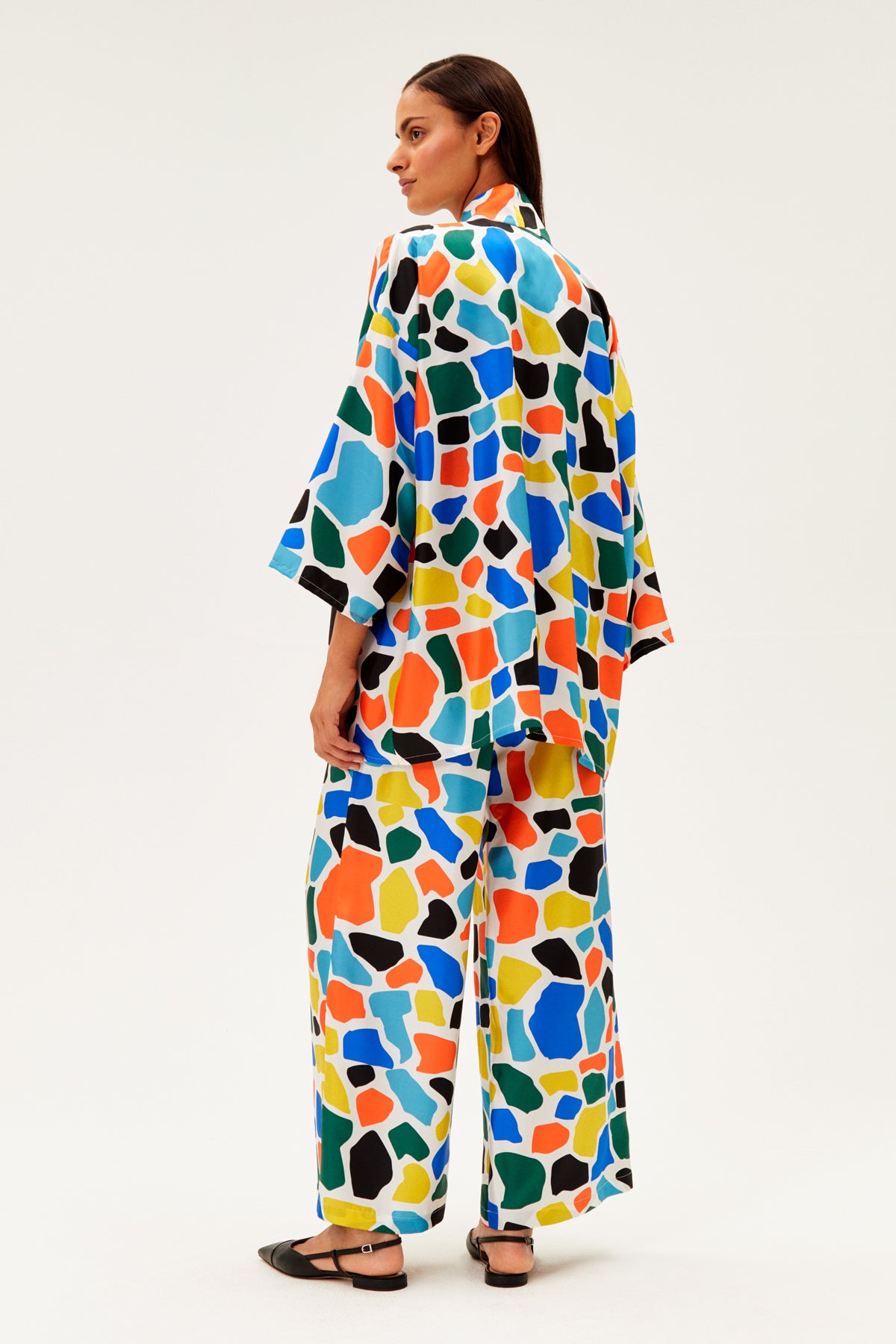 Kilimi Kimono Short Silk