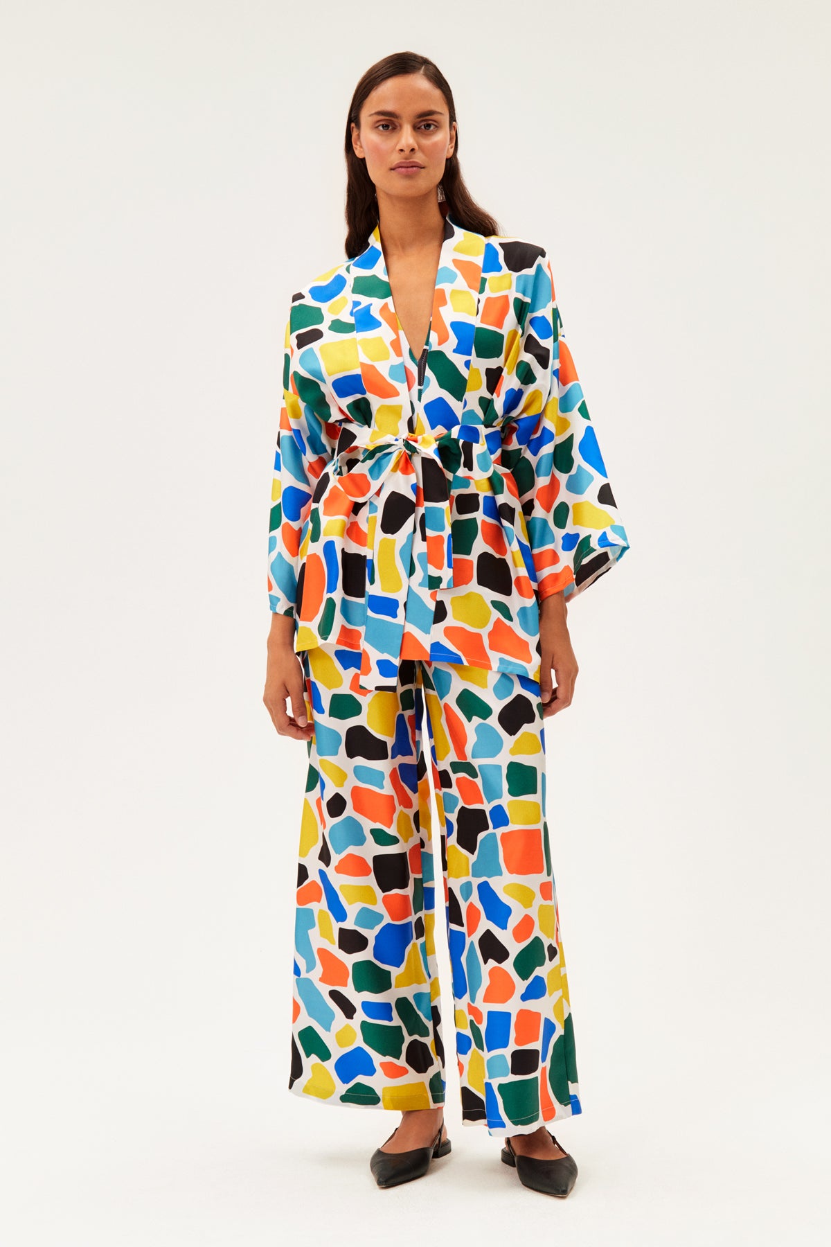 Kilimi Kimono Short Silk