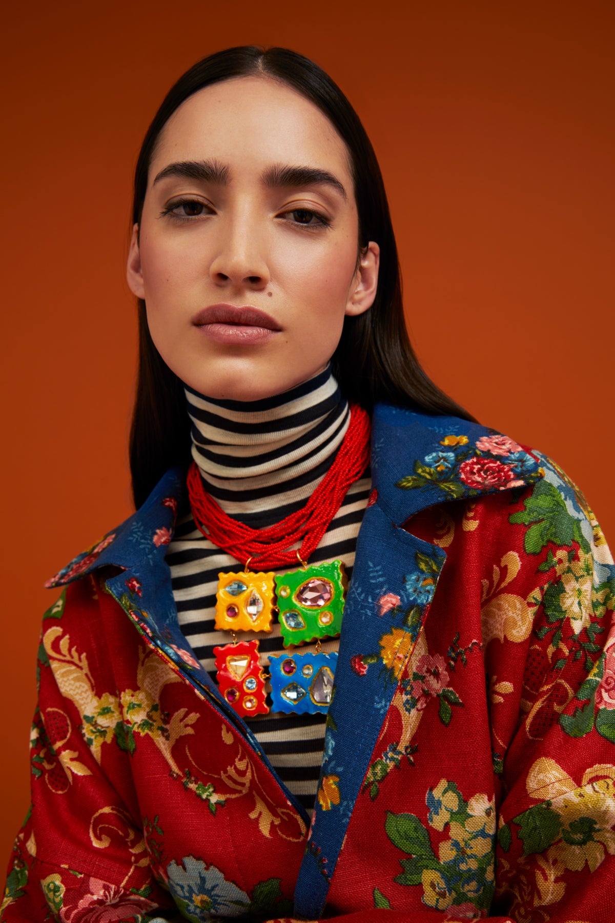 One-of-a-kind Clay Necklace