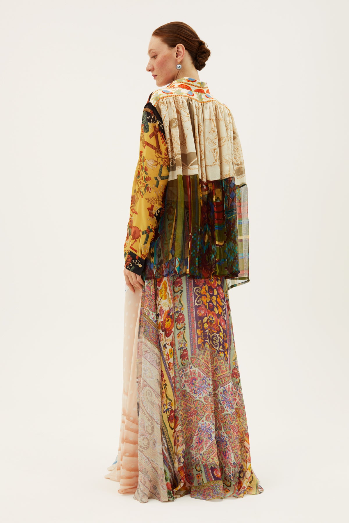 One-of-a-kind Circle Skirt Chiffon