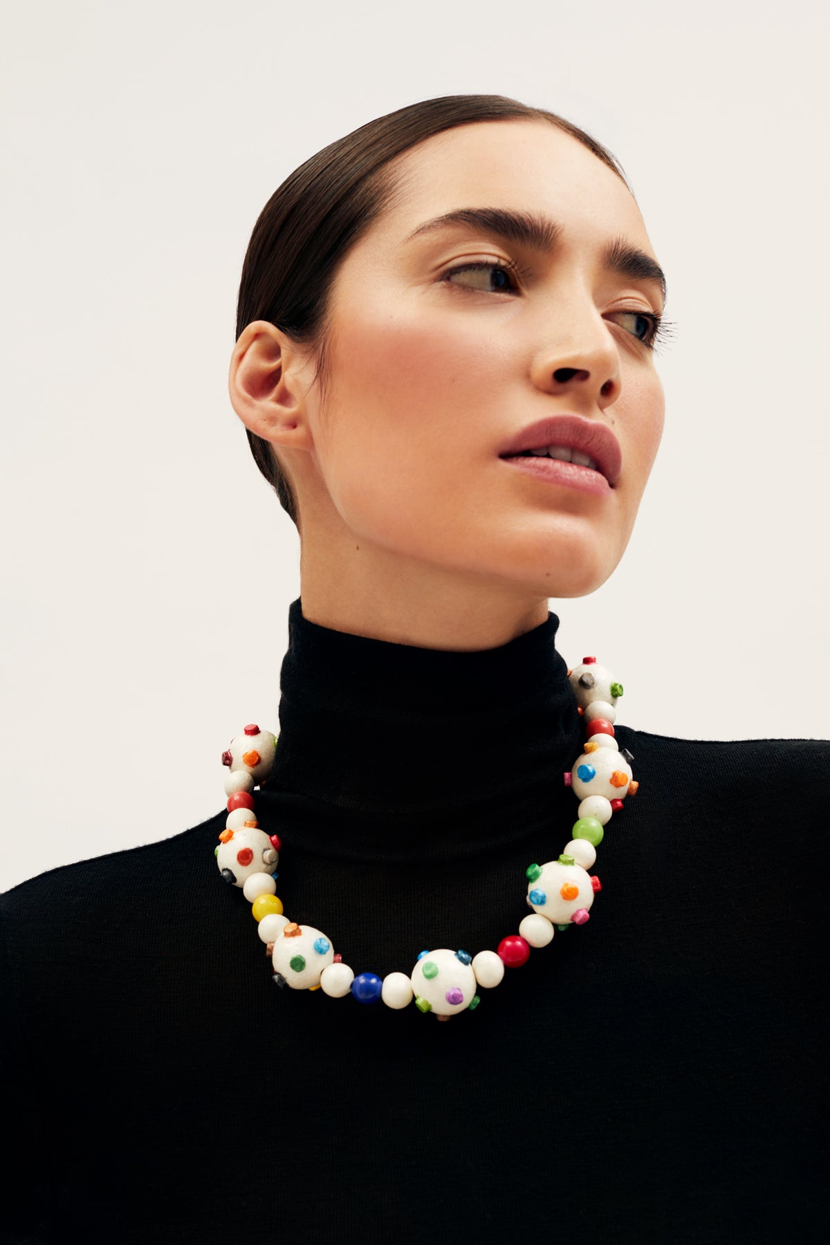 One-of-a-kind Clay Necklace