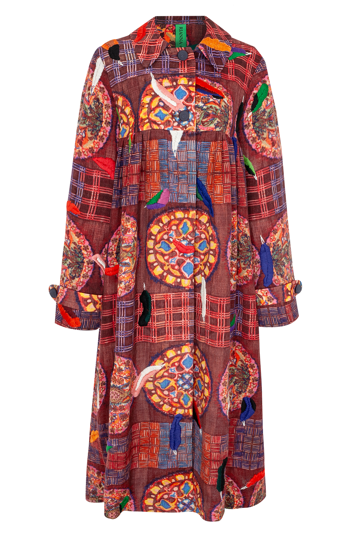 Kipos Dyo Embroidered Coat Fedora