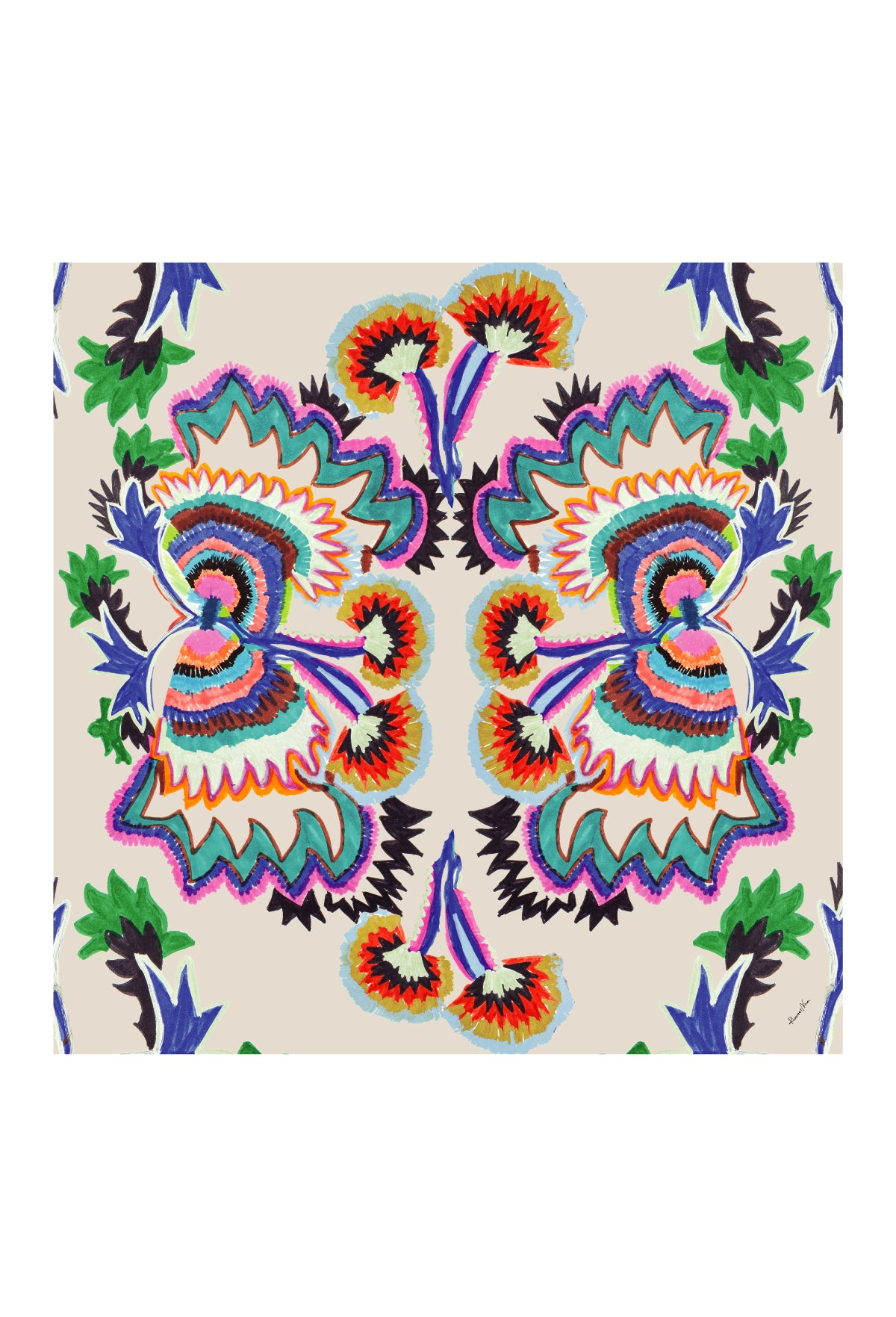 Paradeisos Scarf Zoi Beige