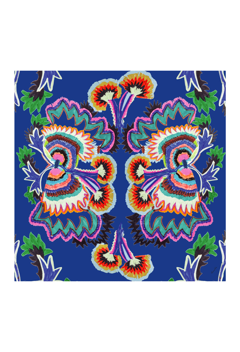 Paradeisos Scarf Zoi Blue