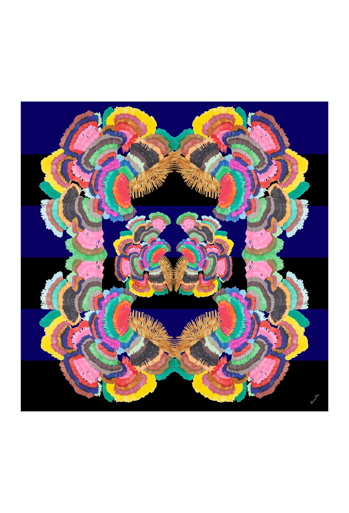 Paradeisos Scarf Achinos Royal