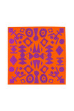 GEOMETRIA Scarf Mikado Orange