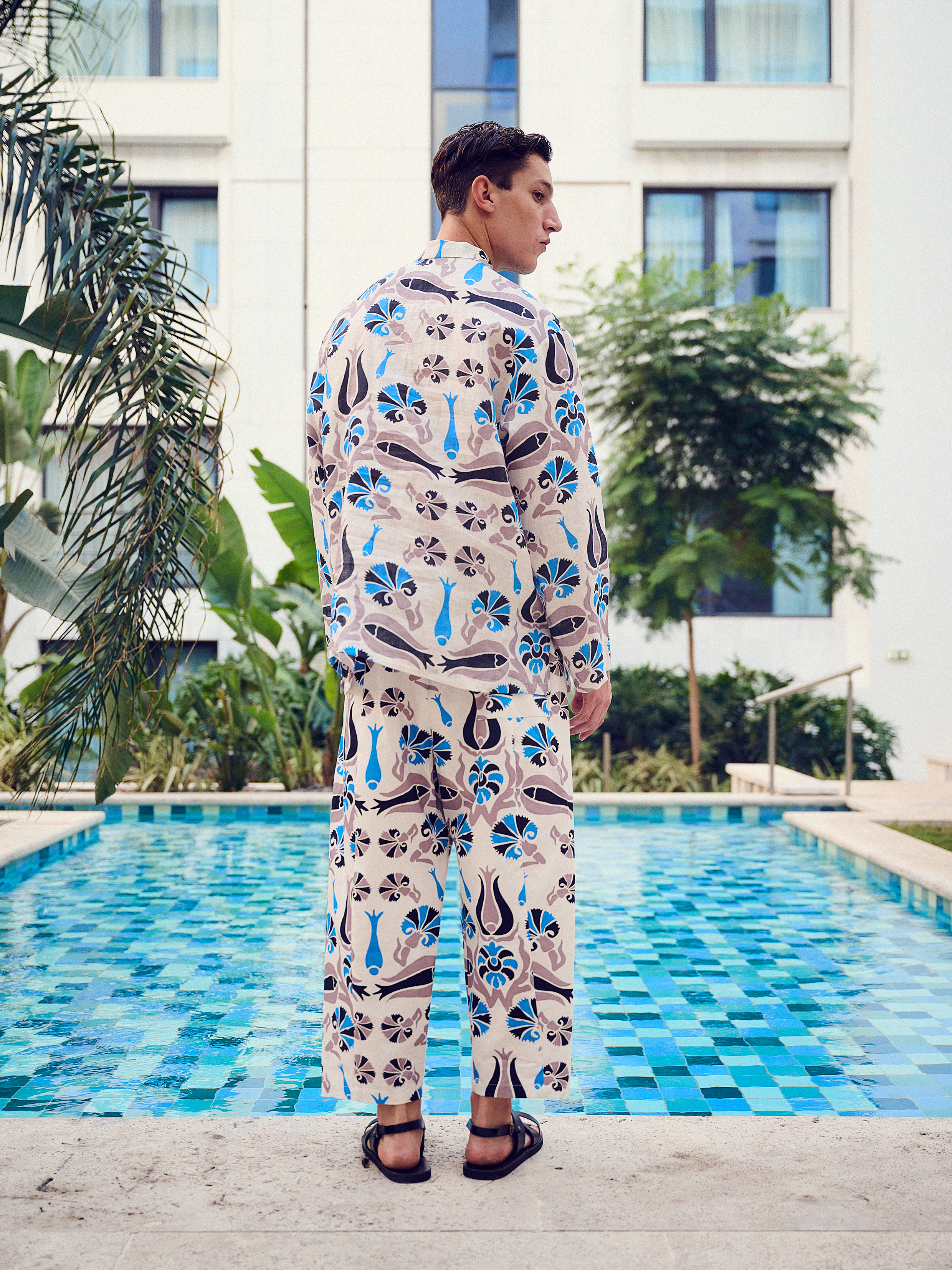 Greek Men Kaftan Shirt Robin