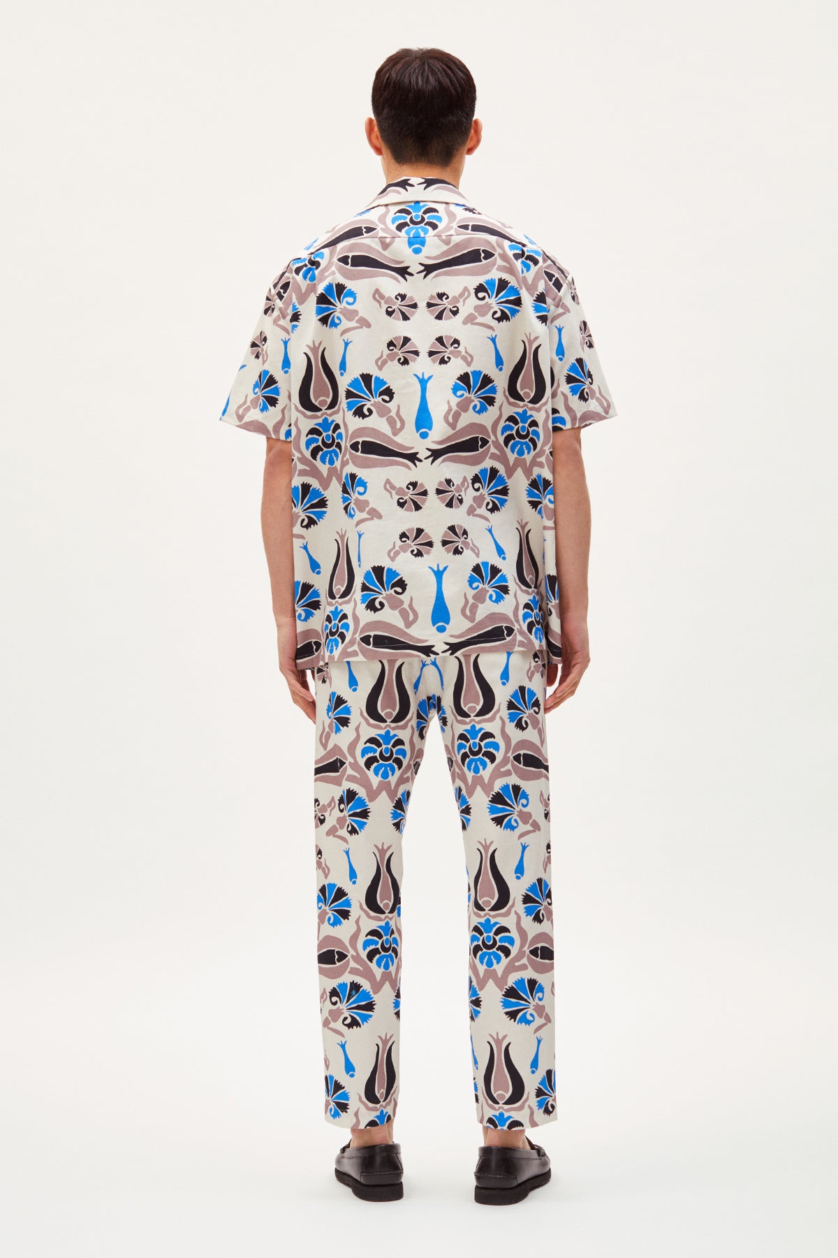 Greek Men Hawaii Shirt Markus Cotton