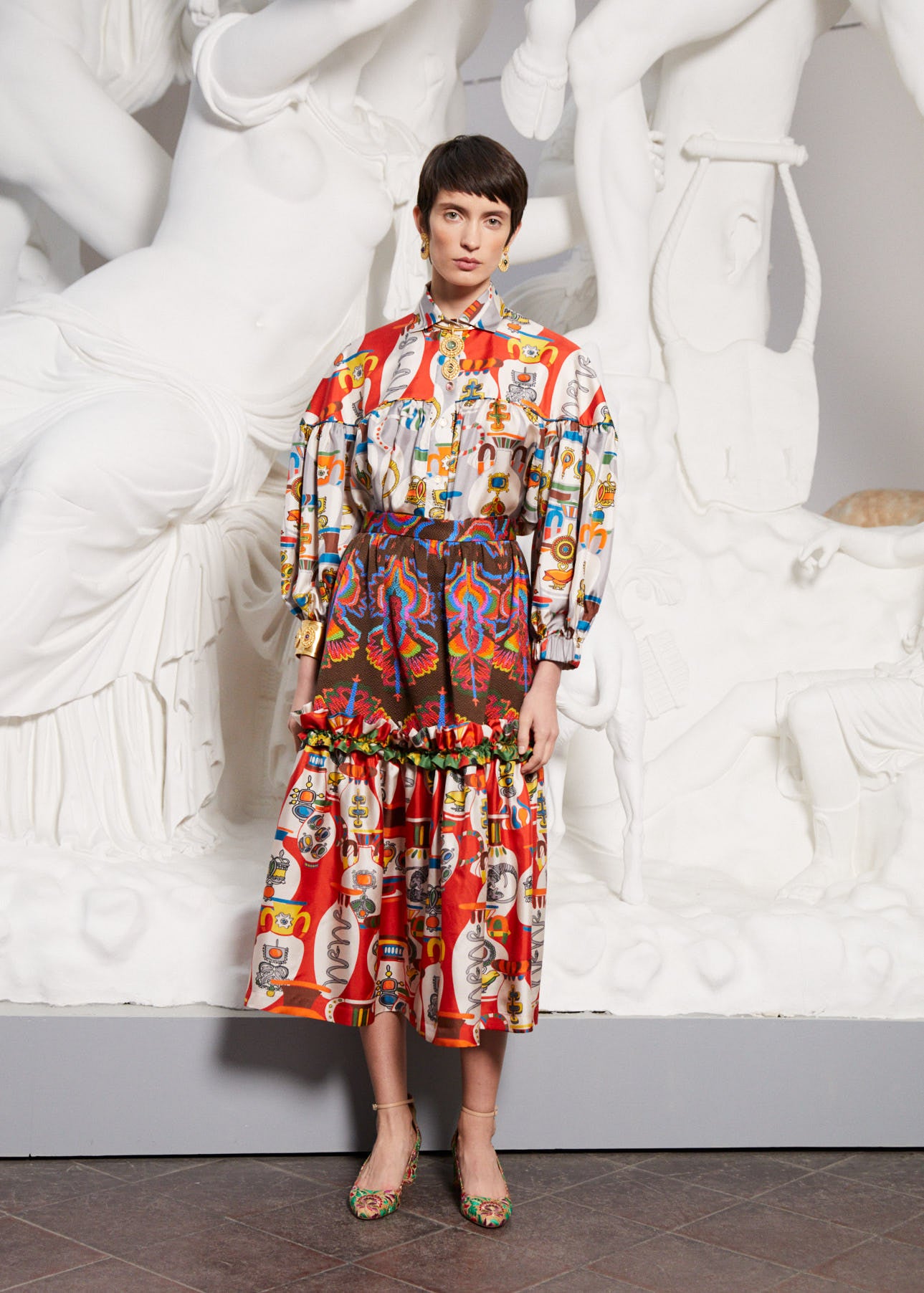 KOSMIMA Volant Skirt Frida