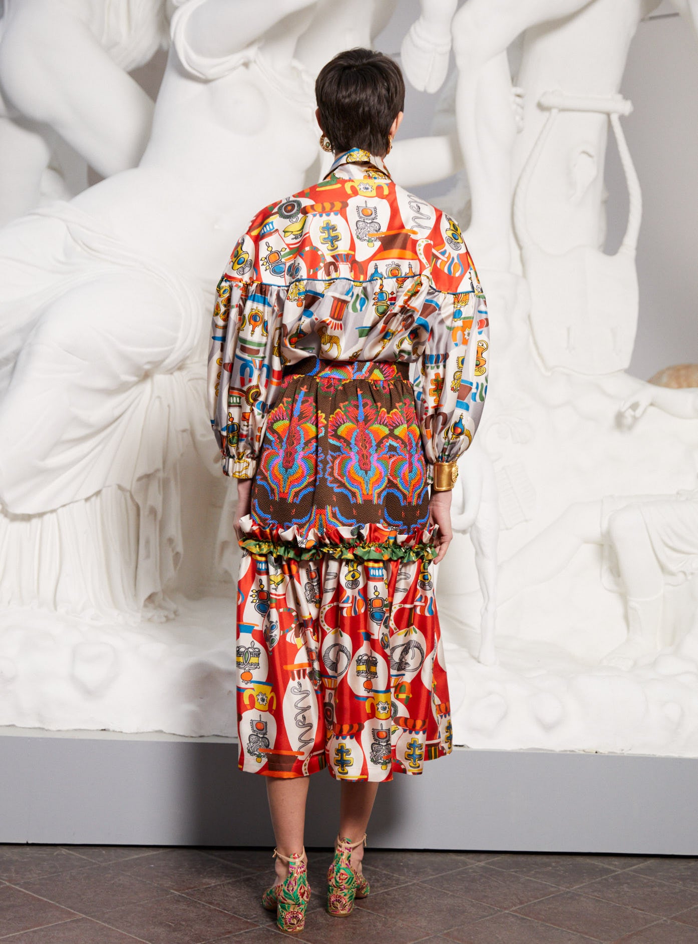 KOSMIMA Volant Skirt Frida