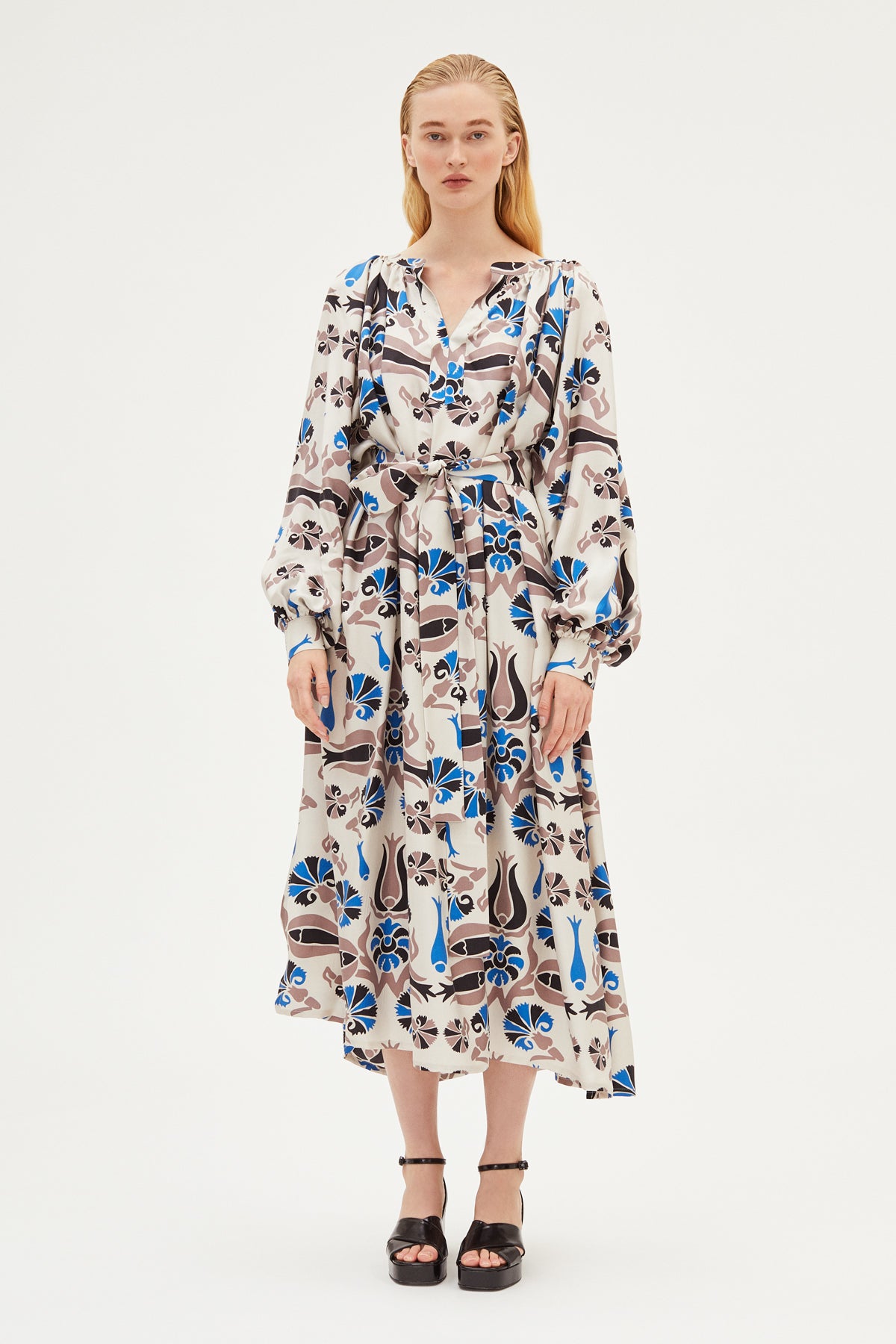 Greek Wide Dress Roula Washed