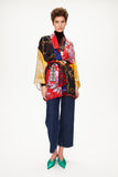 One-of-a-kind Kimono Short embellished with Swarovski® Crystals