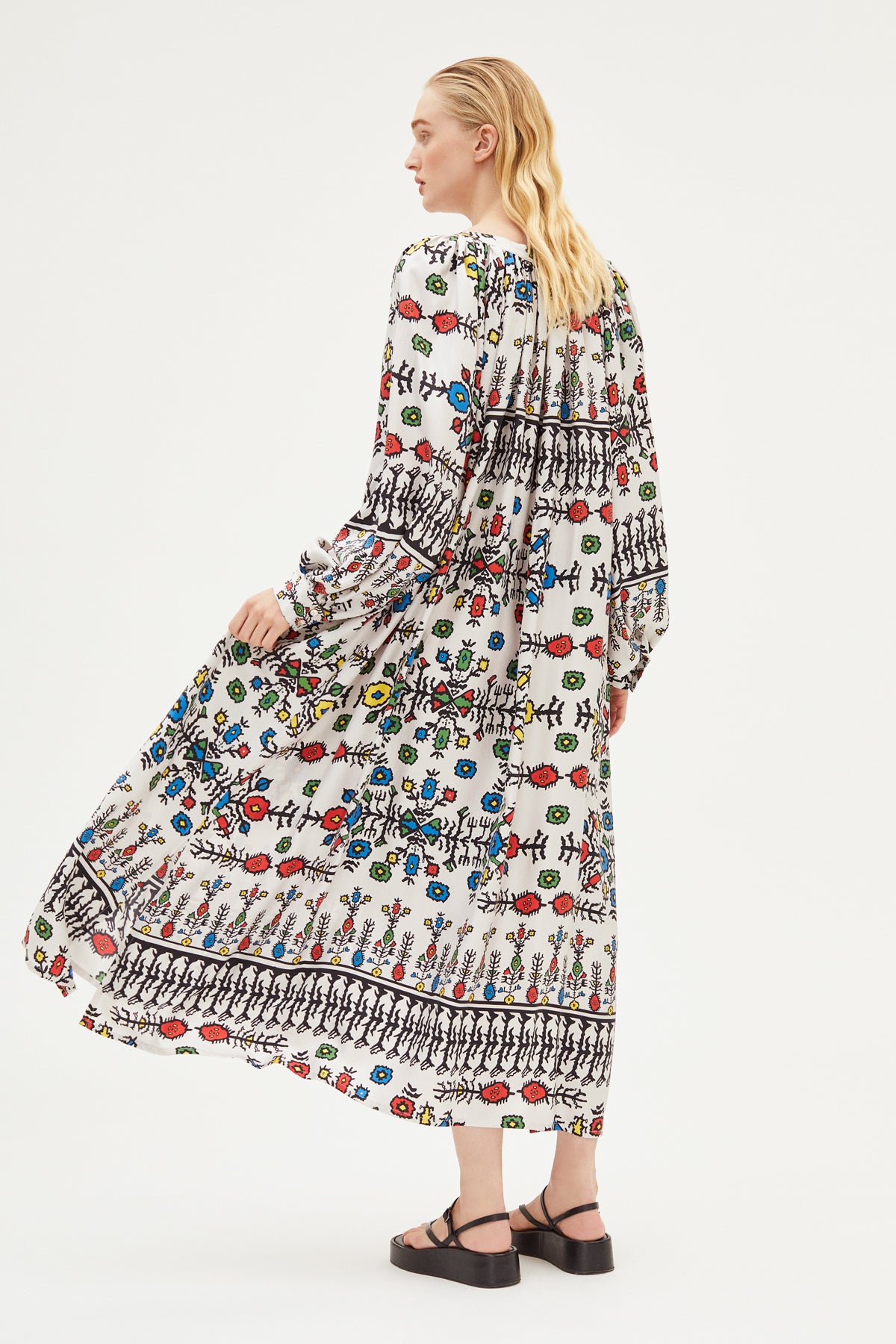 Greek Wide Dress Roula Washed