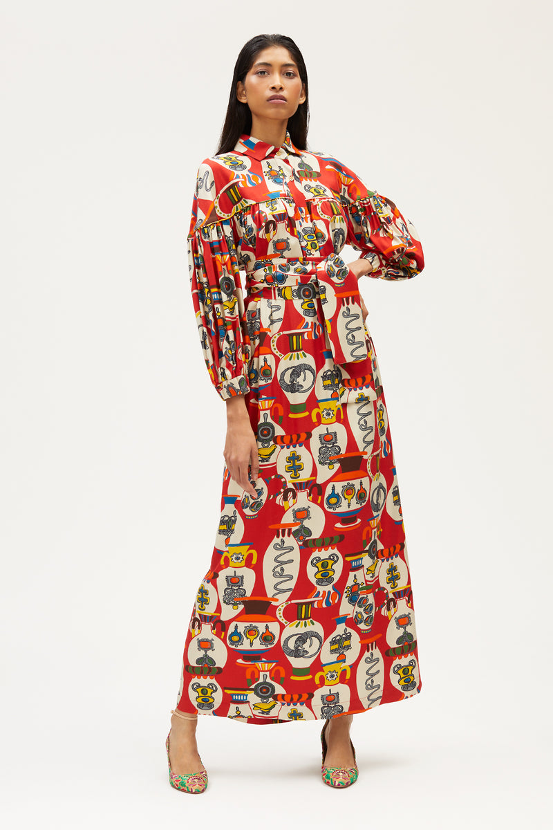 KOSMIMA Yoke Dress Georgia