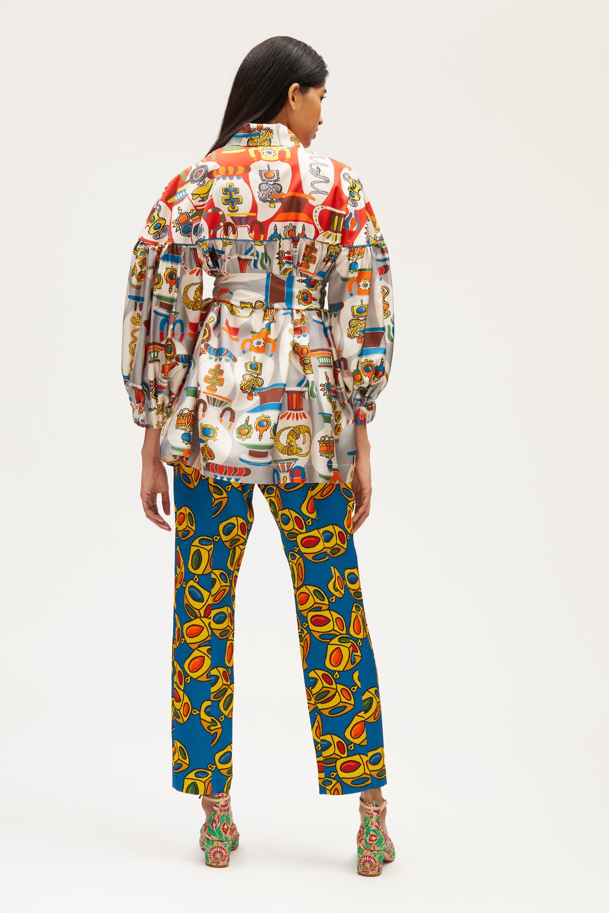 KOSMIMA Yoke Blouse Georgia