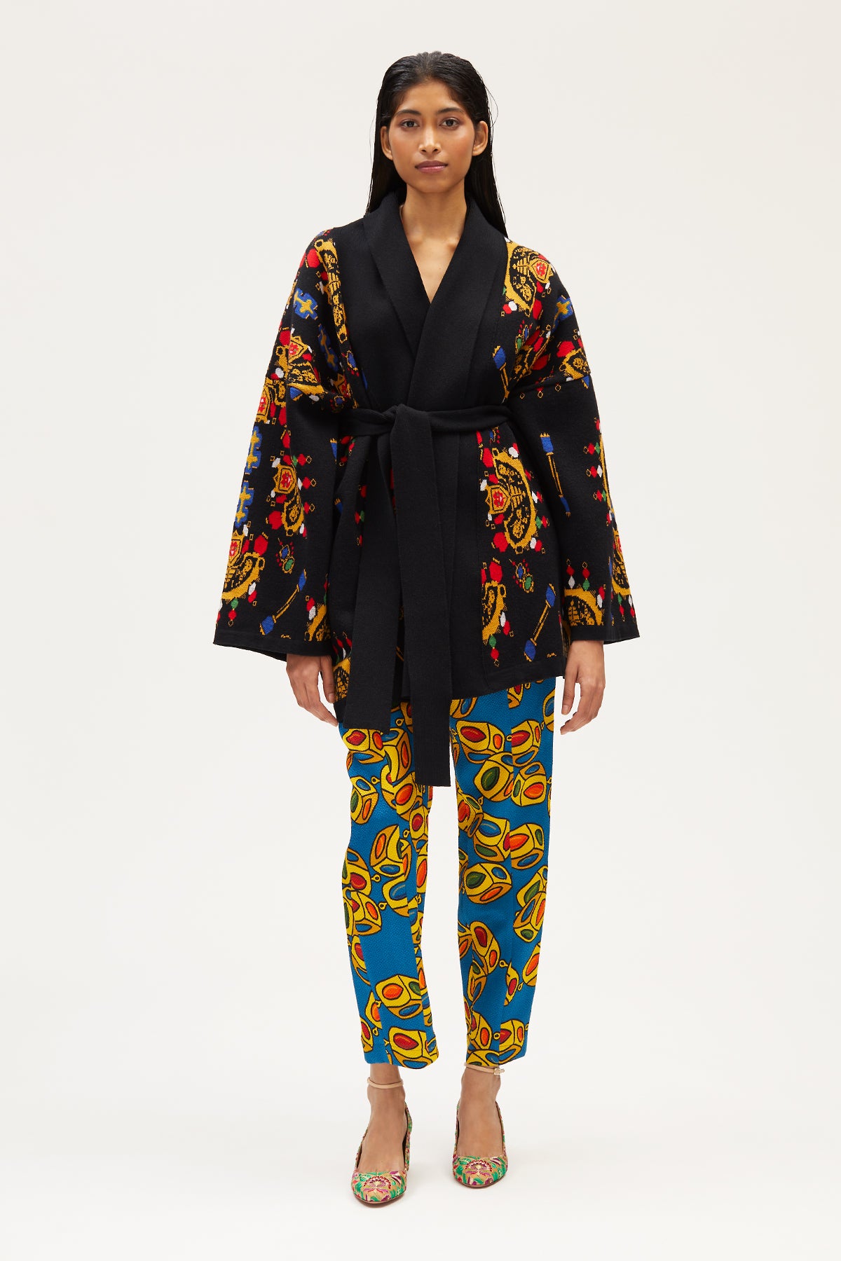 KOSMIMA Knitted Kimono Jacket Benedetta