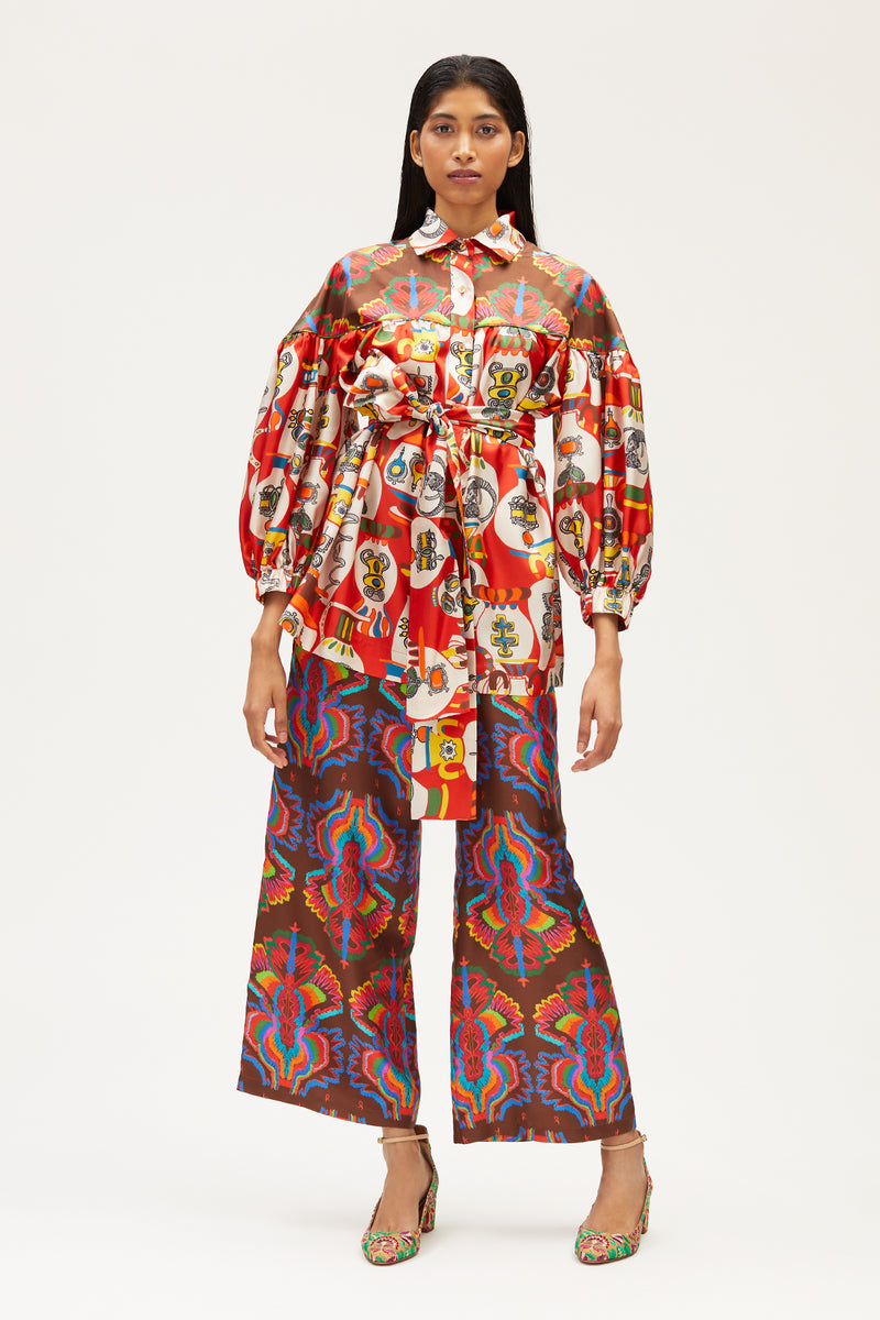 KOSMIMA Yoke Blouse Georgia