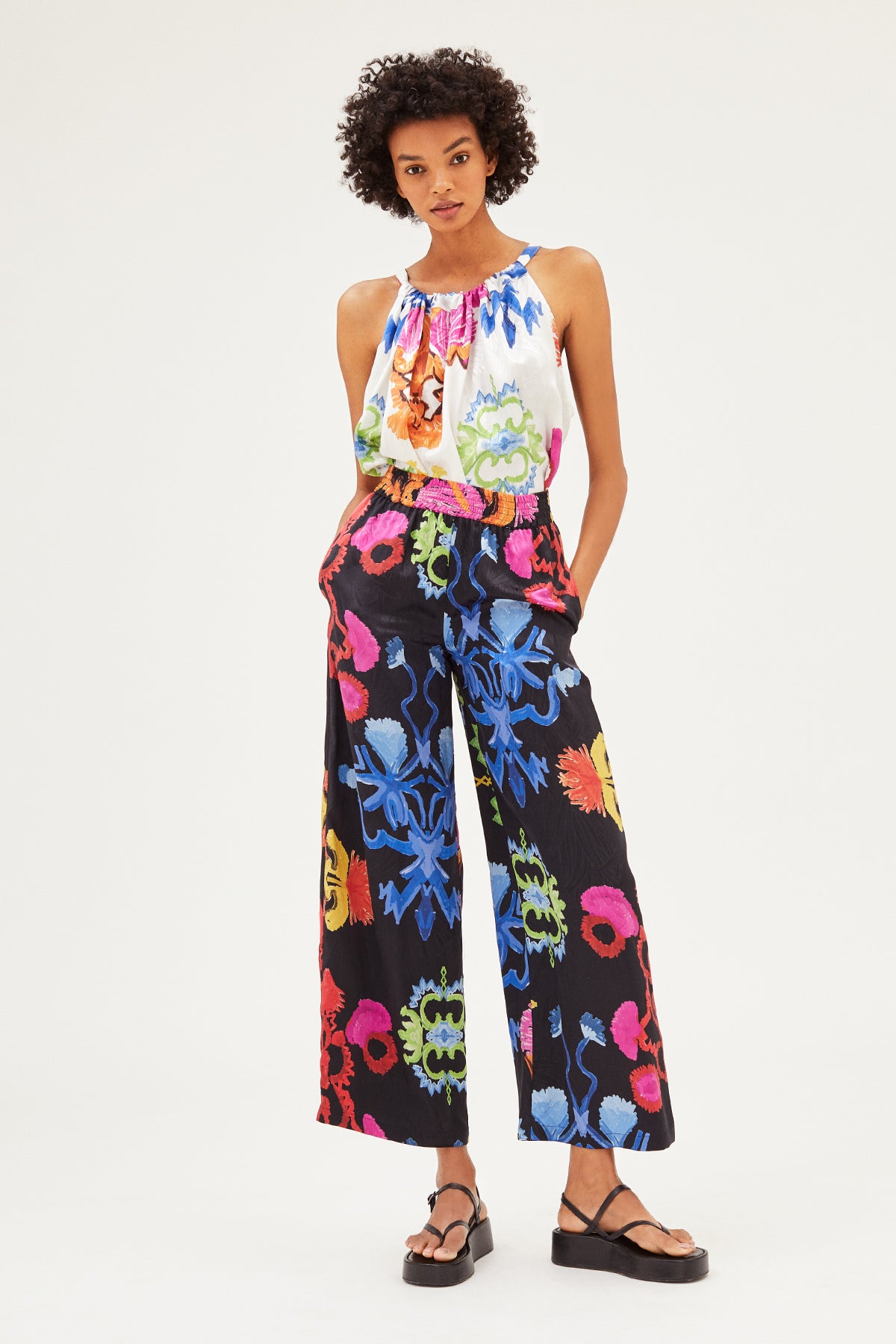 MESOGIOS Pants Melina Silk