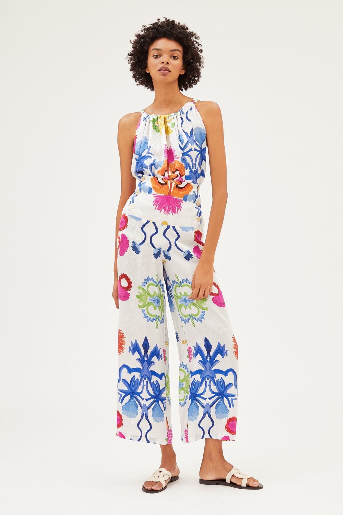 MESOGIOS Neckholder Blouse Brigitte