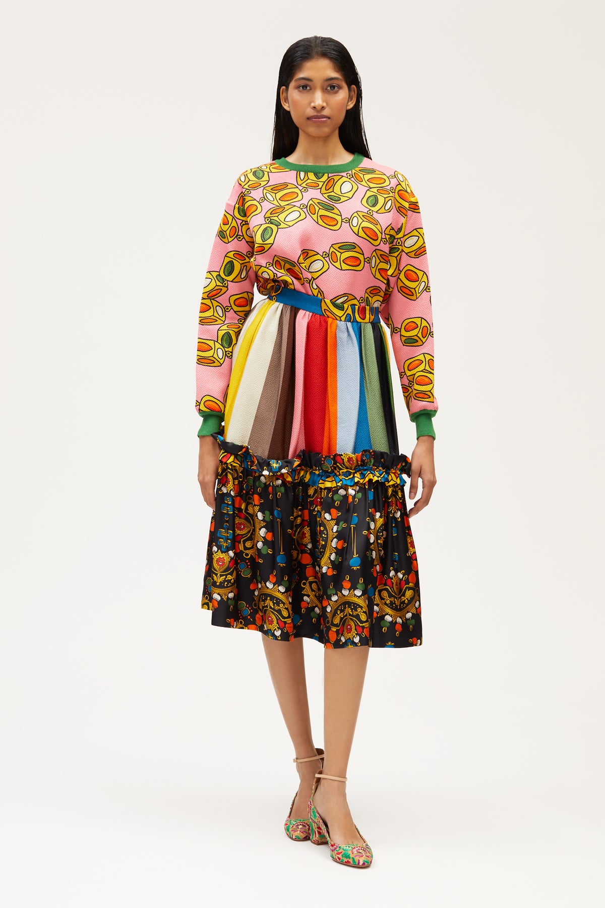 KOSMIMA Volant Skirt Frida