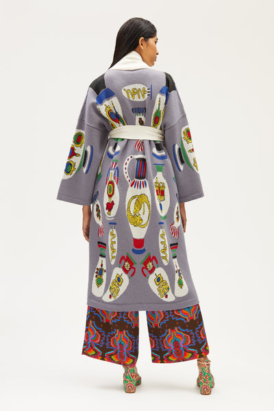 日本全国送料無料商品 | 特集  Kimono Knitted KOSMIMA Coat NINA + RIANNA – Benedetta トレンチコート