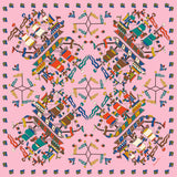 Greek Scarf Caravi Pink