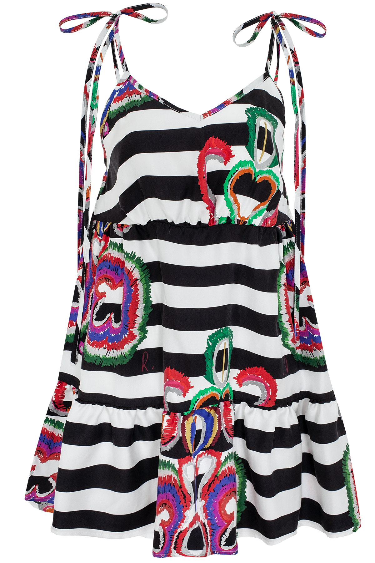 Greek Volant Top Sonia Washed