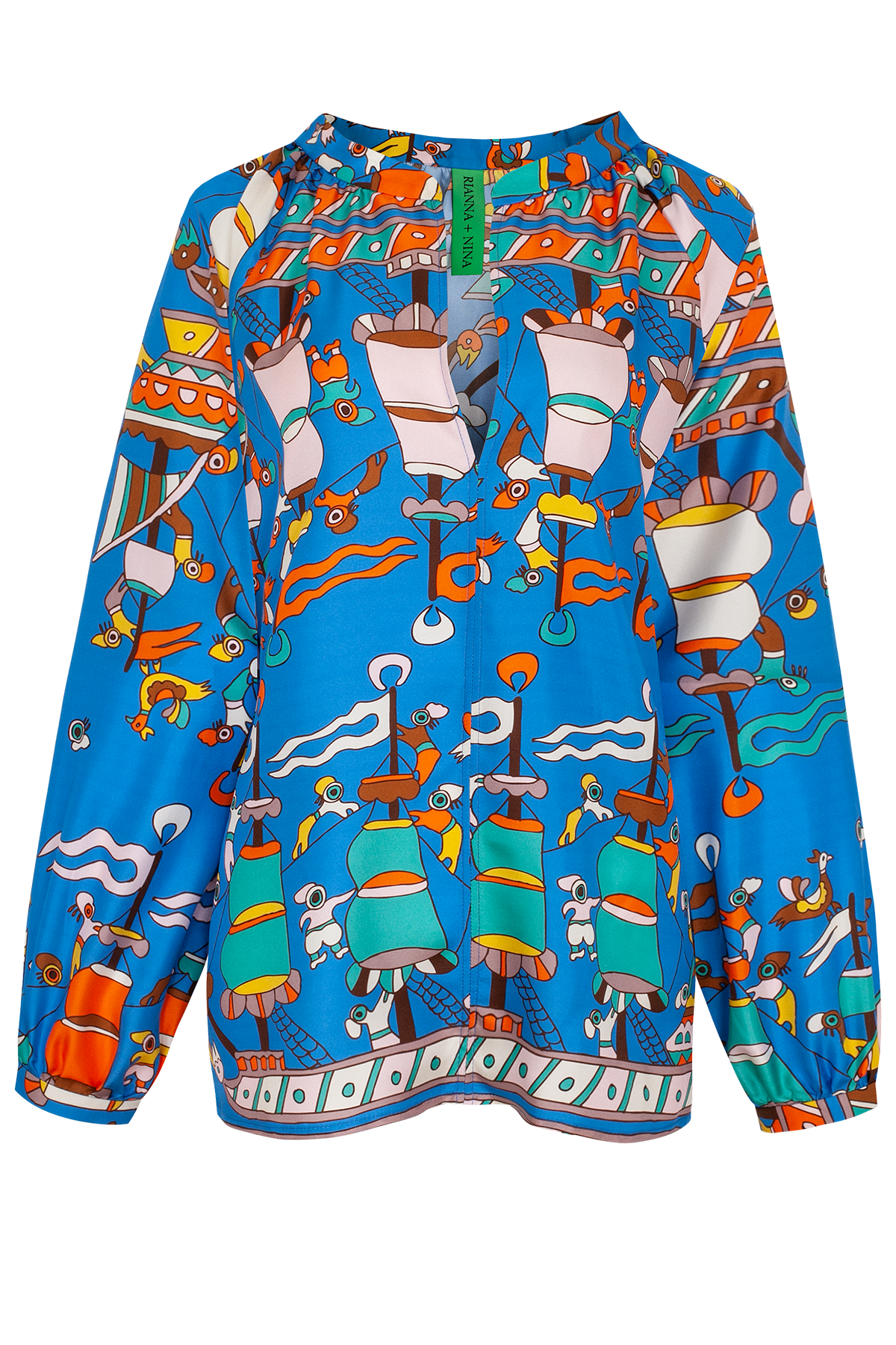 Greek Wide Blouse Roula