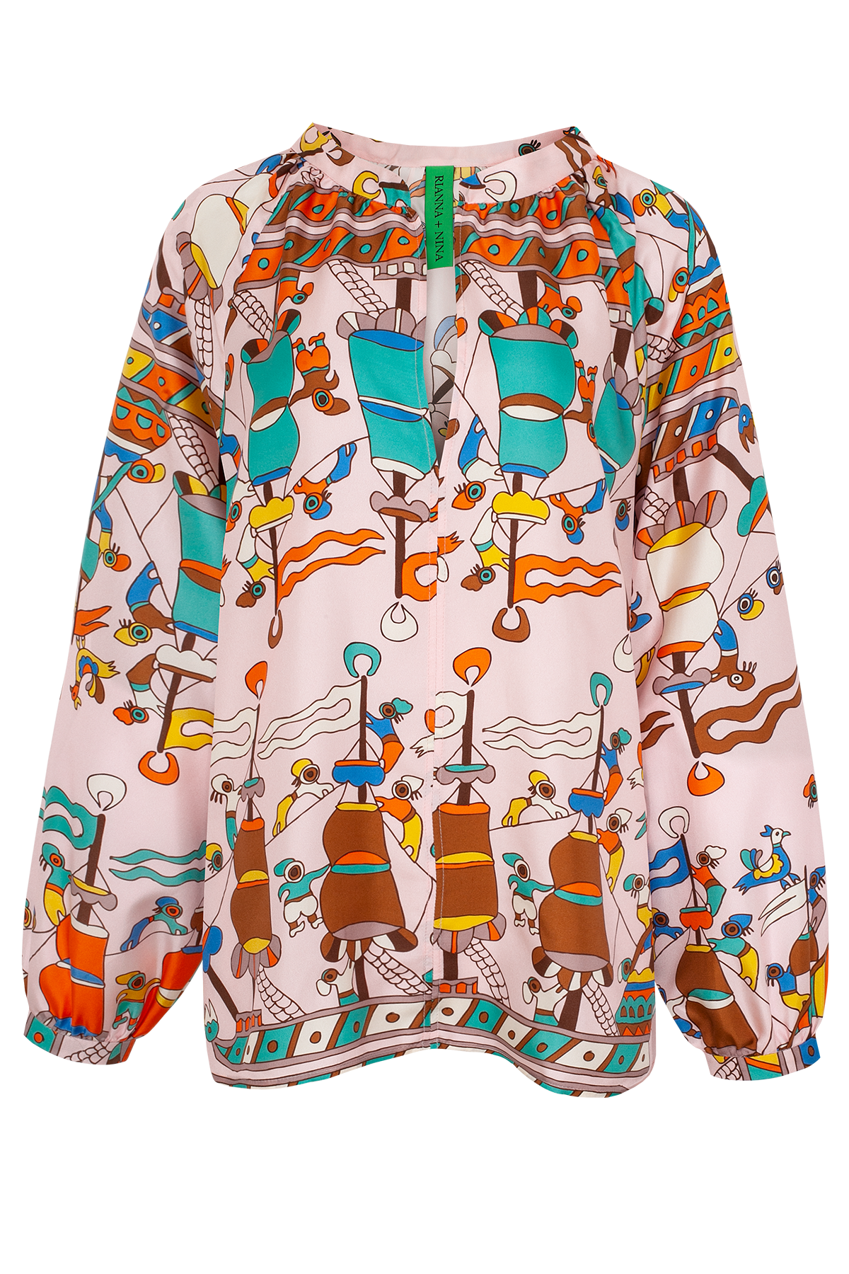 Greek Wide Blouse Roula